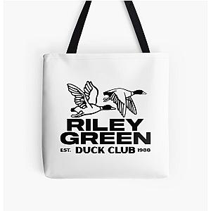 Riley Green Merch Duck Club All Over Print Tote Bag