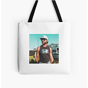 Riley Green music All Over Print Tote Bag