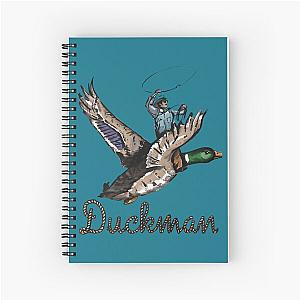 Riley Green Merch Duckman Pepper (1) Spiral Notebook