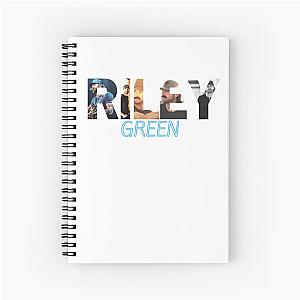 riley green t shirt - sticker Spiral Notebook