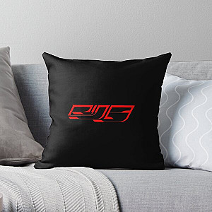 Red Rina Sawayama Logo Merch Throw Pillow RB0211