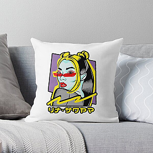 Rina Sawayama Merch Rina Sawayama Throw Pillow RB0211