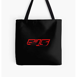 Red Rina Sawayama Logo Merch All Over Print Tote Bag RB0211