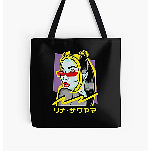 Rina Sawayama Merch Rina Sawayama  All Over Print Tote Bag RB0211