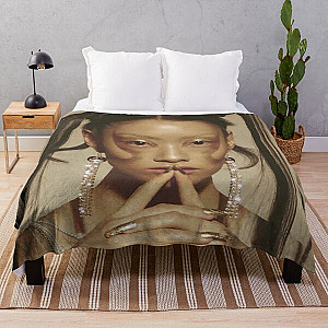 Rina Sawayama Album Cover Throw Blanket RB0211