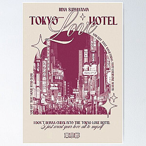 Tokyo Love Hotel Rina Sawayama Design Poster RB0211