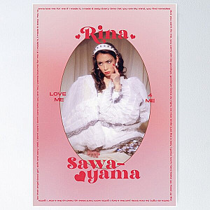 Rina Sawayama Love Me 4 Me Design Poster RB0211