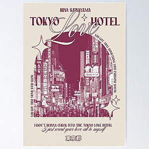 Tokyo Love Hotel Rina Sawayama Design Poster RB0211