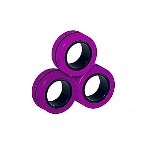 Purple Spinner Ring Fidget for Stress Relief