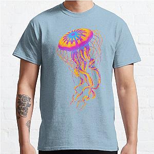 Pan Flag T-shirts - Pan Pride Realistic Jellyfish Classic T-Shirt Flagship