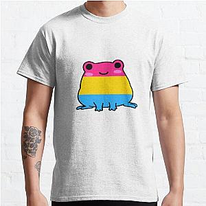 Pan Flag T-shirts - Pansexual Pride Frog Classic T-Shirt Flagship