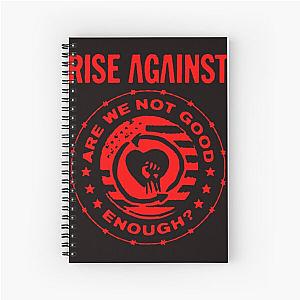 Rise Against Music  Spiral Notebook