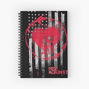 Rise Against Stained  Spiral Notebook