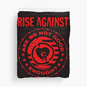 Rise Against Music  Duvet Cover