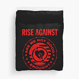 Rise Against Logo band Music Punk rock Essential   Duvet Cover