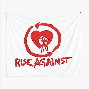 Beautiful Rise Against Band Design Tapestry