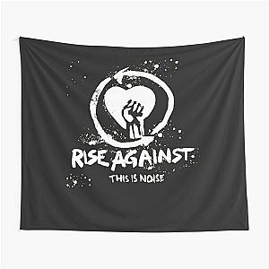 Best seller by rise against logo band music punk rock essential t shirt Tapestry