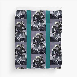 Commando risk of rain 2 Metal Print Duvet Cover