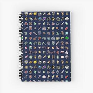 Risk of Rain Items Spiral Notebook