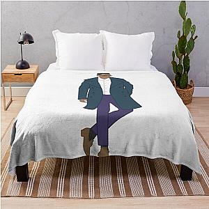 Three Swedish Mountain Men Riven Throw Blanket