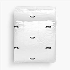 Riven The Exile - Black Duvet Cover