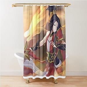 Valiant Riven Sword Shower Curtain