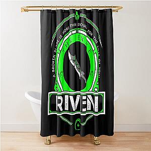 Riven LIMITED EDITION Shower Curtain