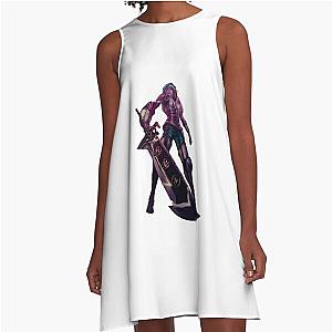 Top Riven A Line Dress