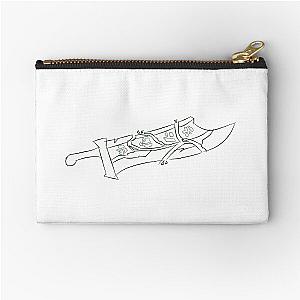 Riven Blade Zipper Pouch