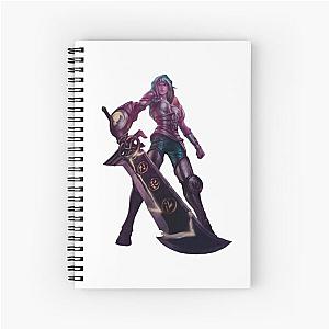 Top Riven Spiral Notebook