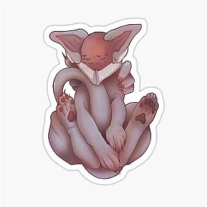 Sleepy Cat Sticker