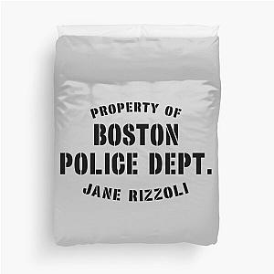 Boston Police - Jane Rizzoli Duvet Cover