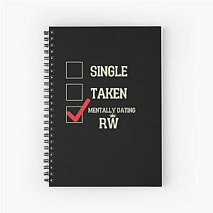 Mentally Dating Robbie Williams   Spiral Notebook