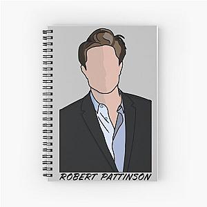 Robert Pattinson Spiral Notebook