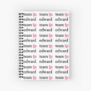 team edward twilight design Spiral Notebook