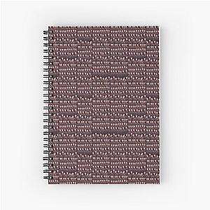 Mod robert pattinson pattern Spiral Notebook