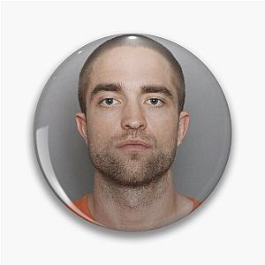 Robert Pattinson Mugshot Pin