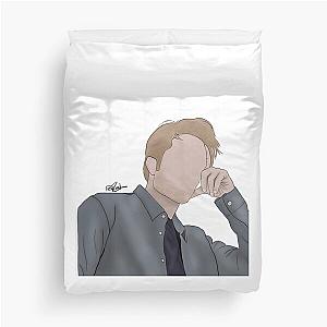 Robert Pattinson drawing Duvet Cover