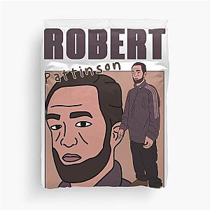 Badly Drawn Robert Pattinson Duvet Cover