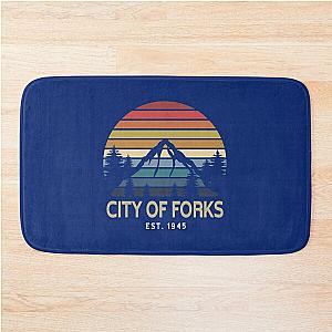 City of forks Sweatshirt  Vintage City of Forks Twilight   Bath Mat