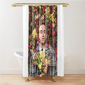 Watercolor Robert Pattinson  Shower Curtain