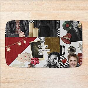 Robert Pattinson Photo Collage high quality Bath Mat