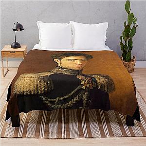 Robert Pattinson - replaceface Throw Blanket