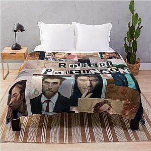 Robert Pattinson Photo Collage high quality Throw Blanket