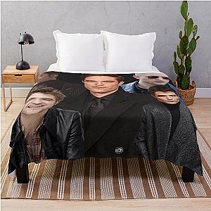 HIGH QUALITY Robert Pattinson photo collage  Throw Blanket