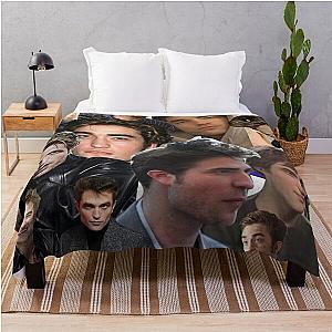 HIGH QUALITY Robert Pattinson photo collage  Throw Blanket