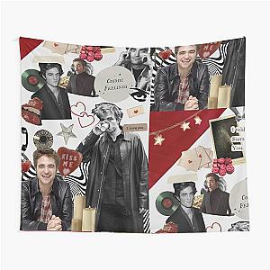 Robert Pattinson Photo Collage high quality Tapestry