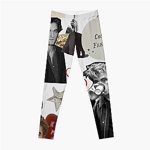 Robert Pattinson Photo Collage high quality Leggings