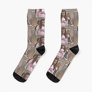 Team Edward Taylor Lautner SNL Twilight Meme Socks