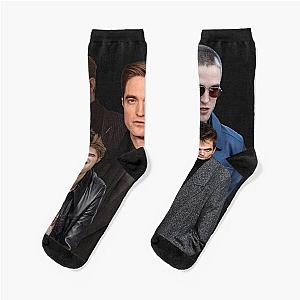 HIGH QUALITY Robert Pattinson photo collage  Socks